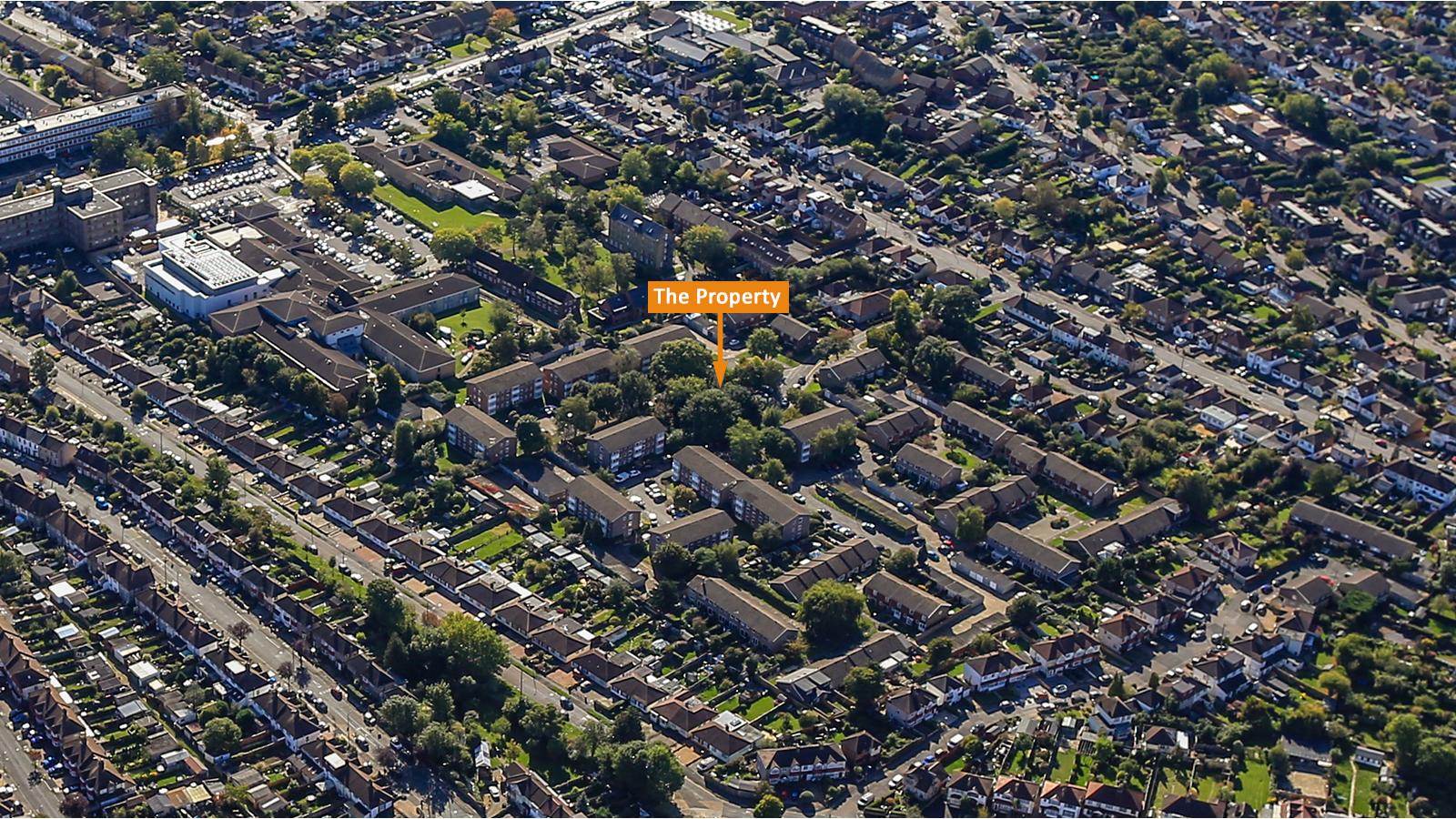 Parcel of Land at Carters Close<br>Worcester Park<br>London<br>KT4 8QF